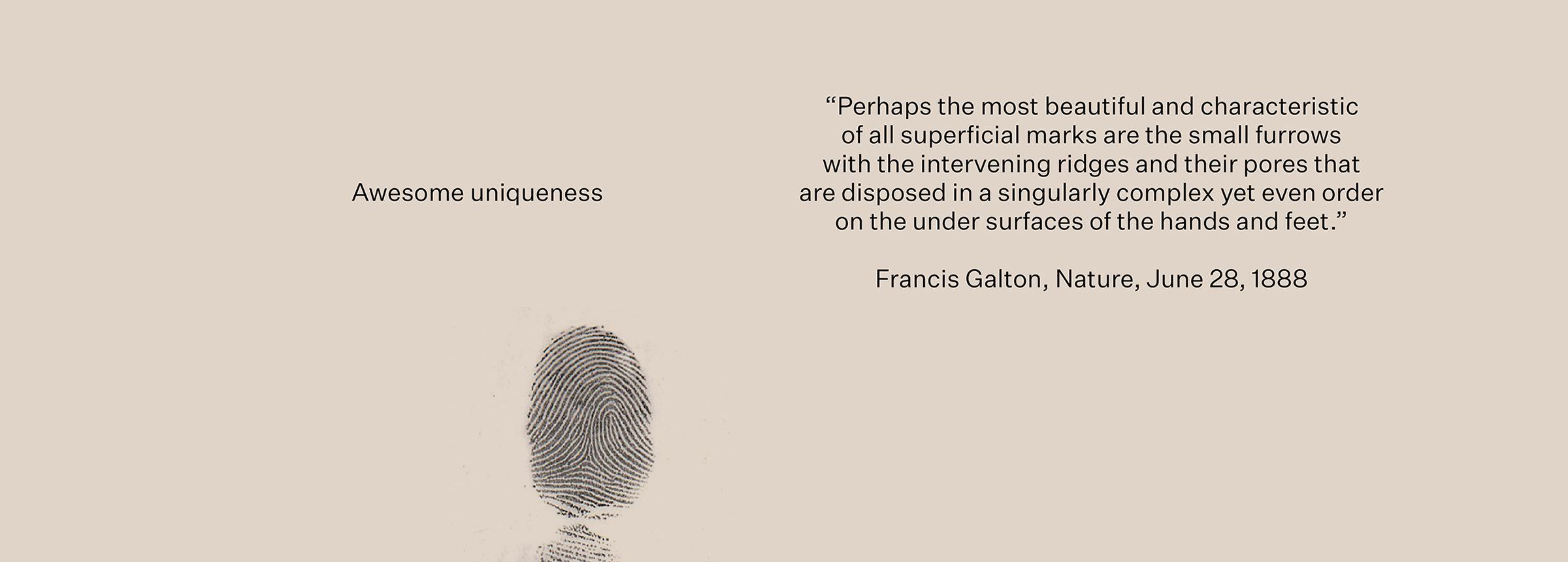 awesome woman fingerprint quote